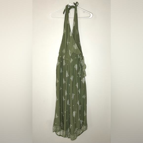 NWT New Faithfull The Brand Lima Halter Neck Wide Leg Jumpsuit Size 8 - Picture 3 of 7